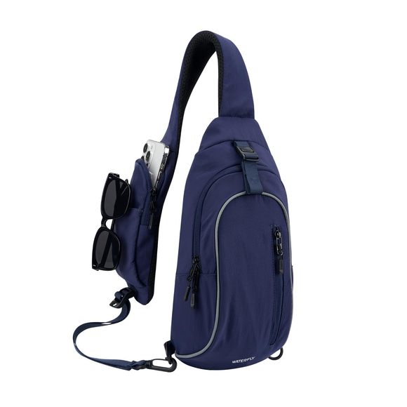 Crossbody Sling Backpack Sling Bag Hiking Travel Crossbody Bag Men ;) - Picture 1 of 7